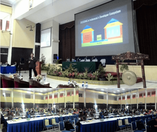 Narenda Wicaksono dalam Sarasehan Prodi Informatika Dan Komputer di Bandung, 6 Maret 2015