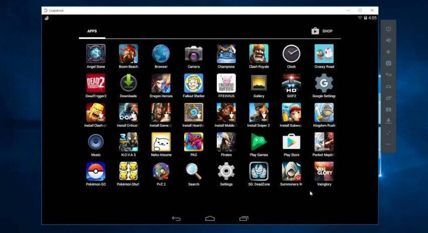 LeapDroid Emulator Android