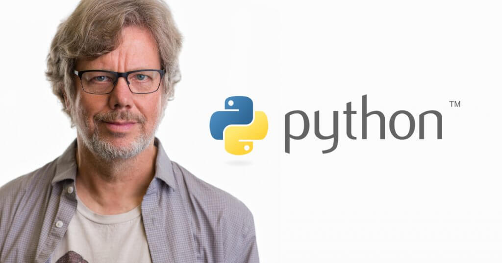 Sejarah awal: Guido van Rossum, pencipta bahasa pemrograman python. 