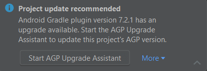 Start AGP Upgrade Assistant