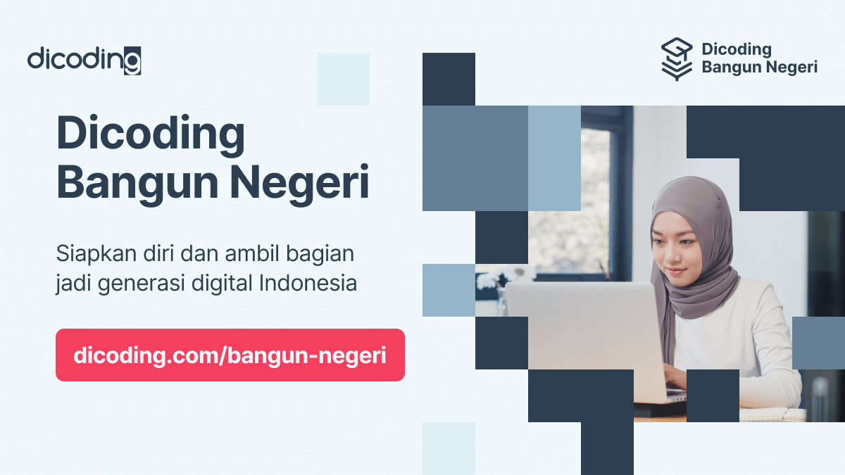 Dicoding Bangun Negeri sebagai program pendukung transformasi digital Indonesia